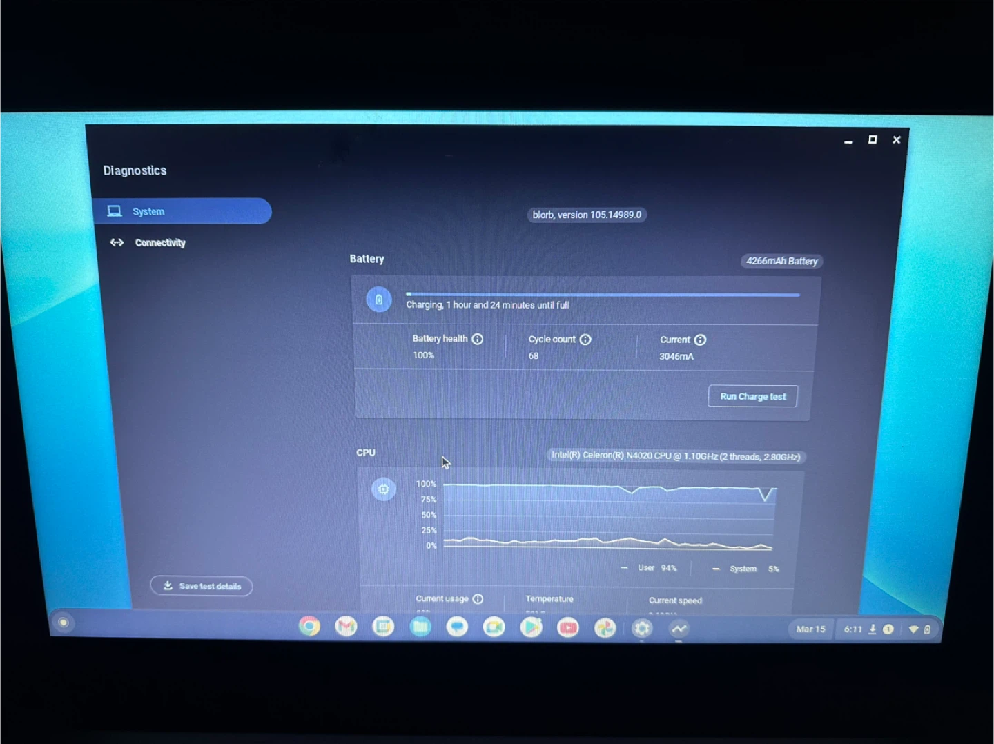 Acer Chromebook | 32GB eMMC | 100% Battery | W/ Charger - photo 3