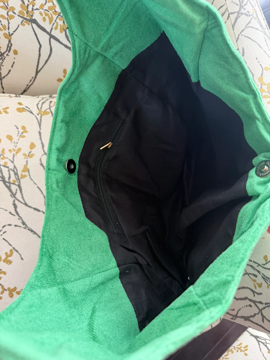 Green Suede Hobo Bag - photo 4