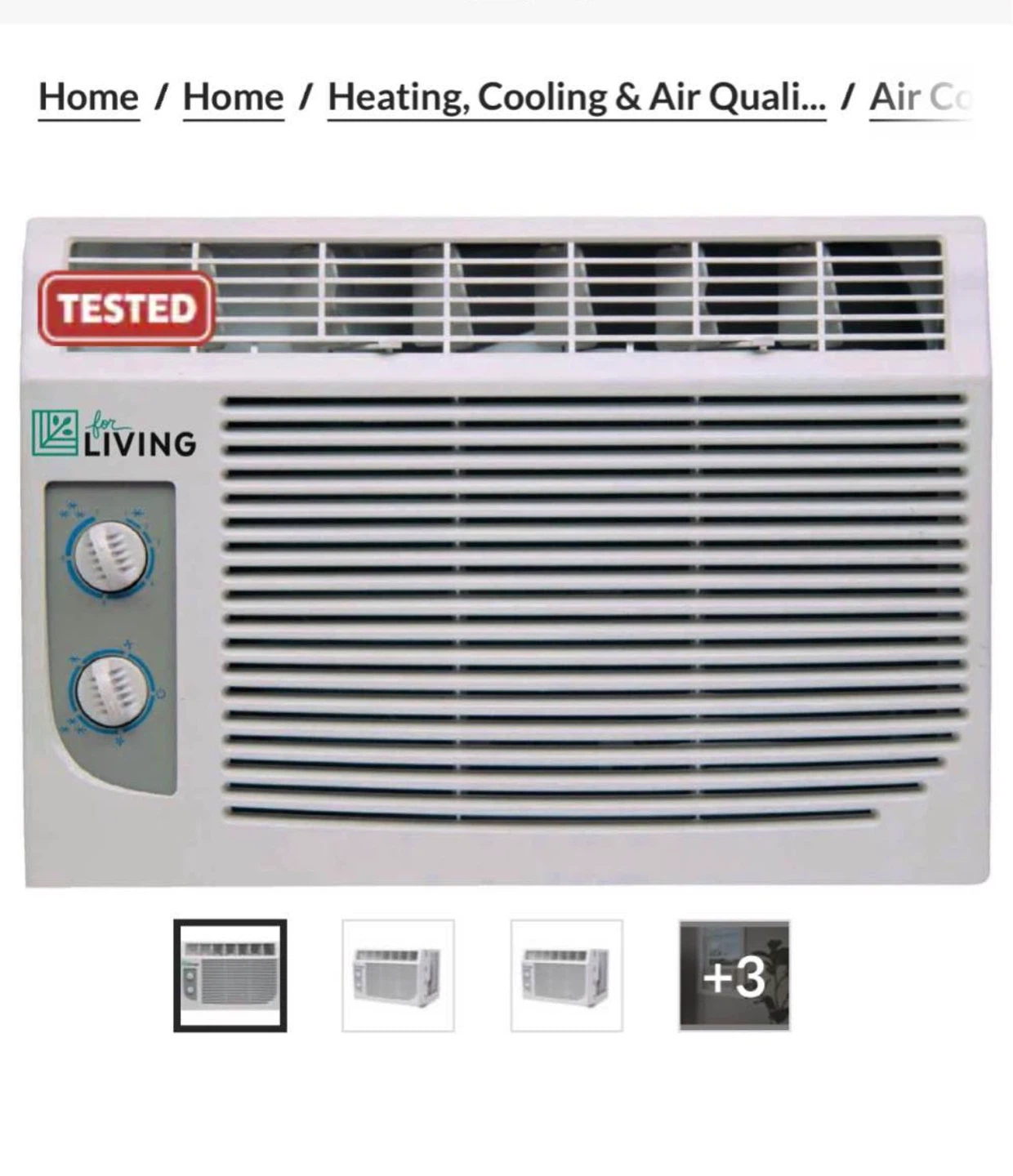 For Living Window Air Conditioner