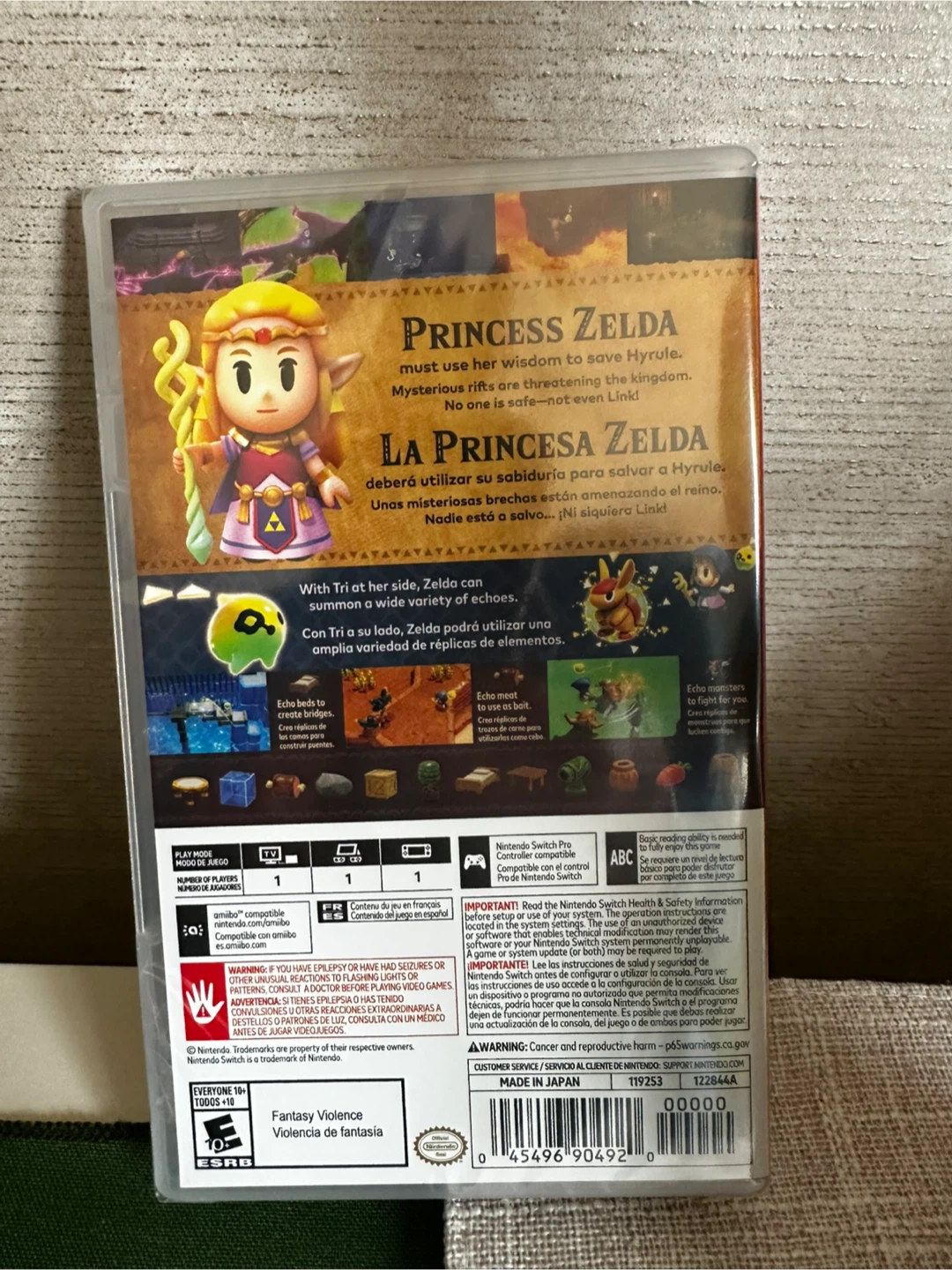 The Legend of Zelda: Echoes of Wisdom Nintendo Switch Game - photo 2