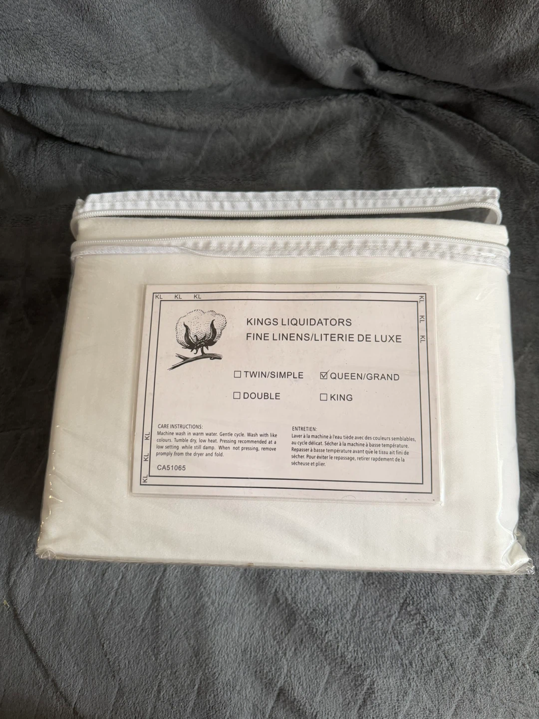 4 PC Sheet Set Queen/Grand 600 Thread Count Egyptian Cotton - photo 2