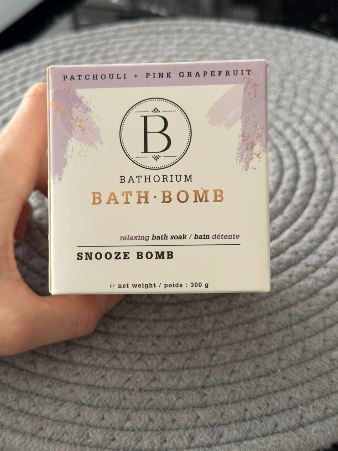 Bath Bomb - Patchouli + Pink Grapefruit