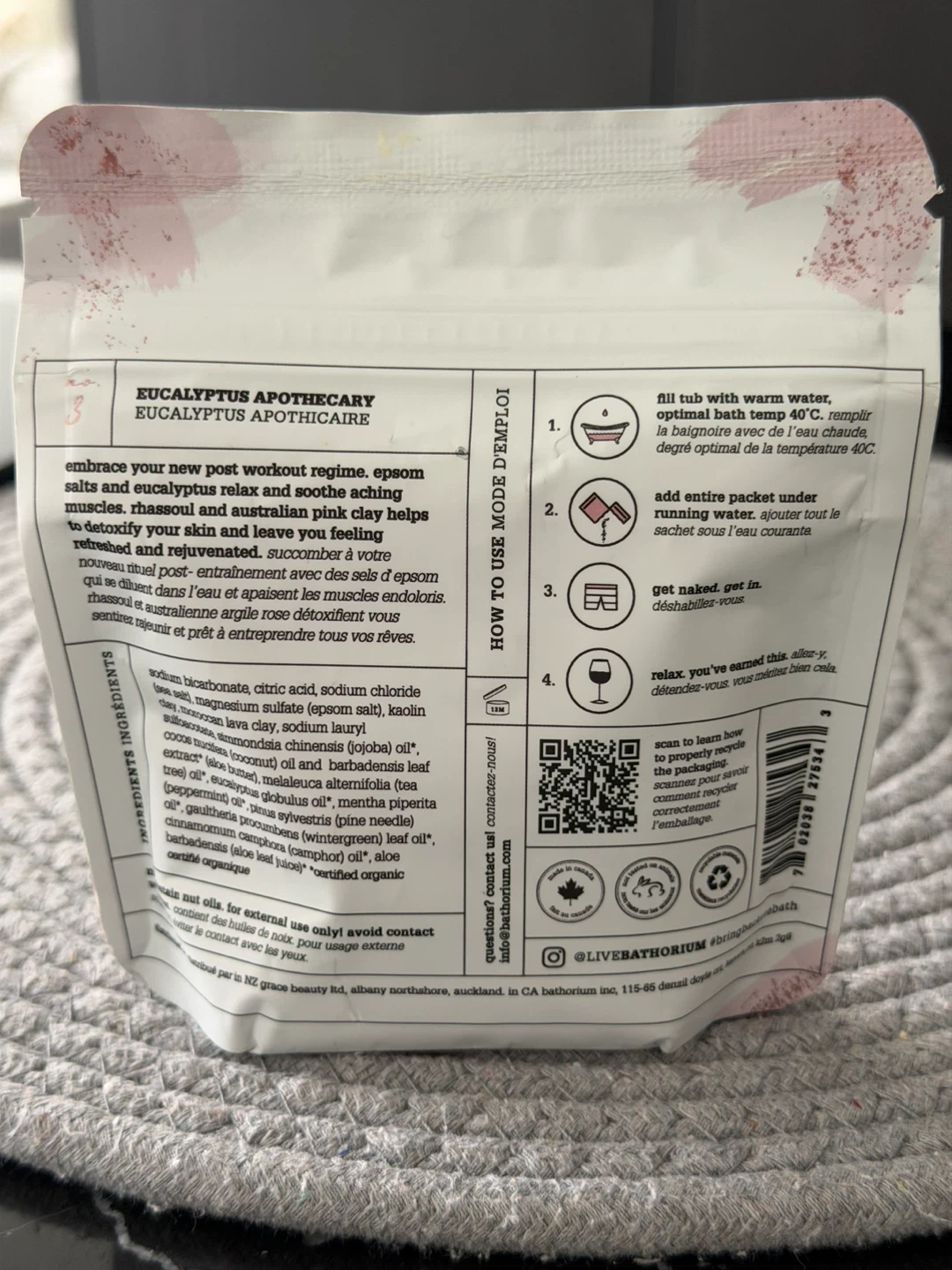 Eucalyptus Apothecary Bath Soak - 120g - photo 2