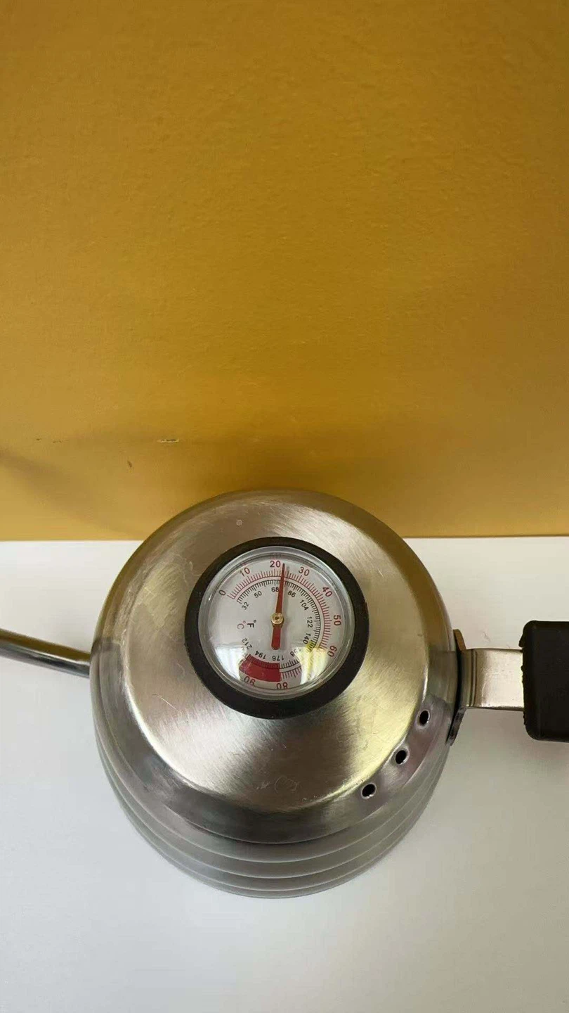 Stainless Steel Pour Over Kettle with Thermometer - photo 3