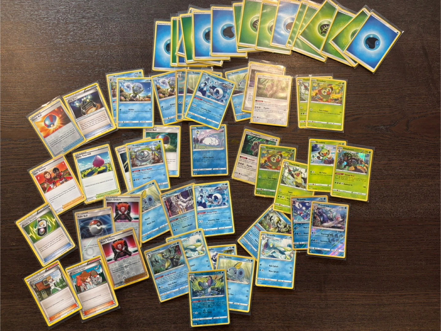 Assorted Pokémon Trading Cards