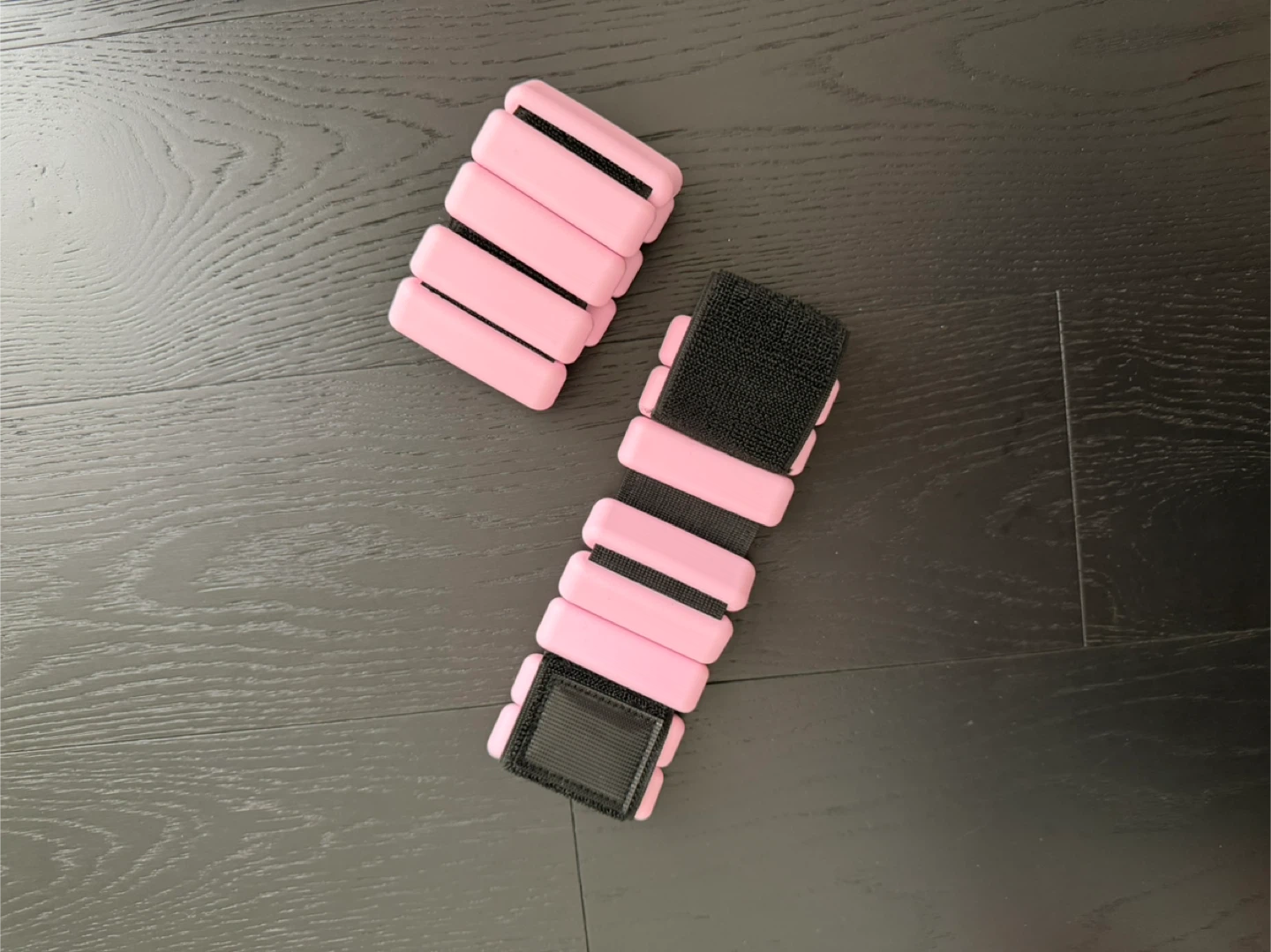 Pink Adjustable Ankle/Wrist Weights (Pair)