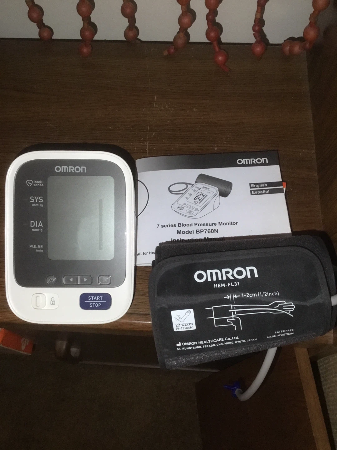 Omron 7 Series Blood Pressure Monitor