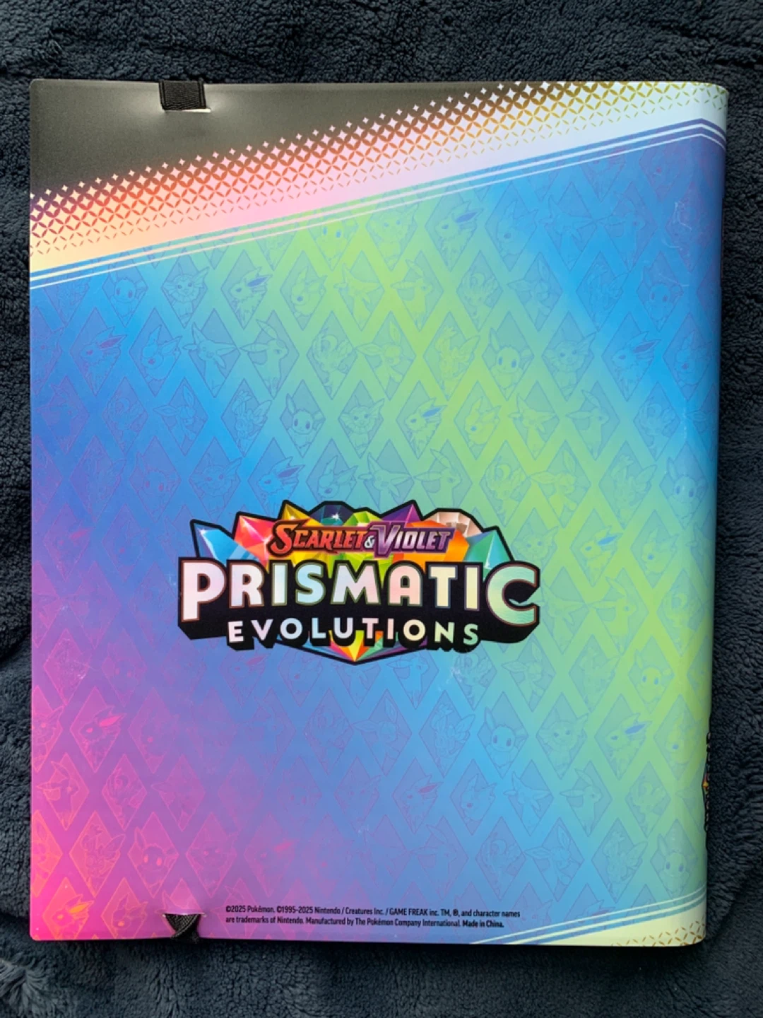 New Eevee Prismatic Evolutions Pokemon Binder (One Unit) - photo 4