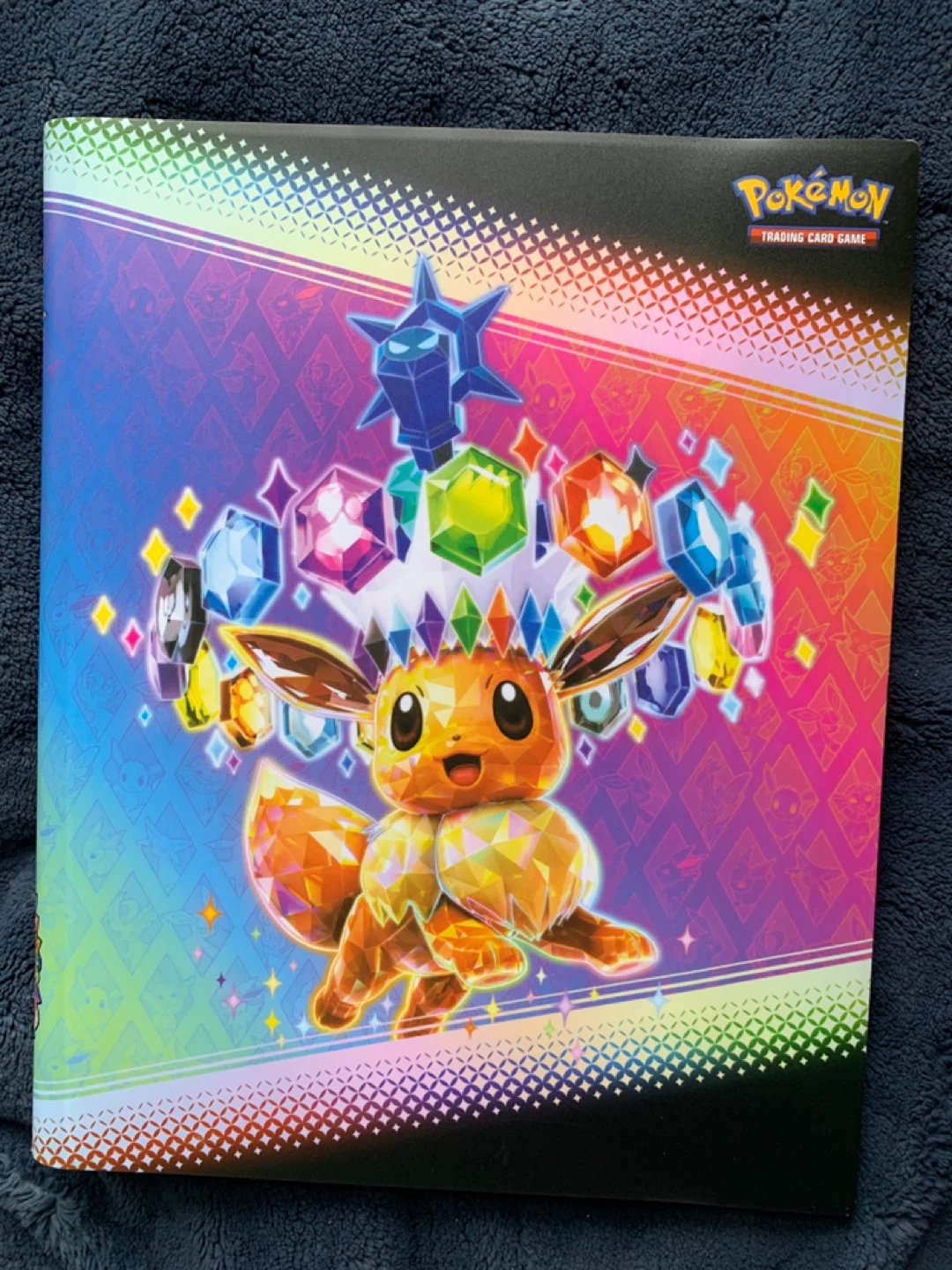 New Eevee Prismatic Evolutions Pokemon Binder (One Unit) - photo 3