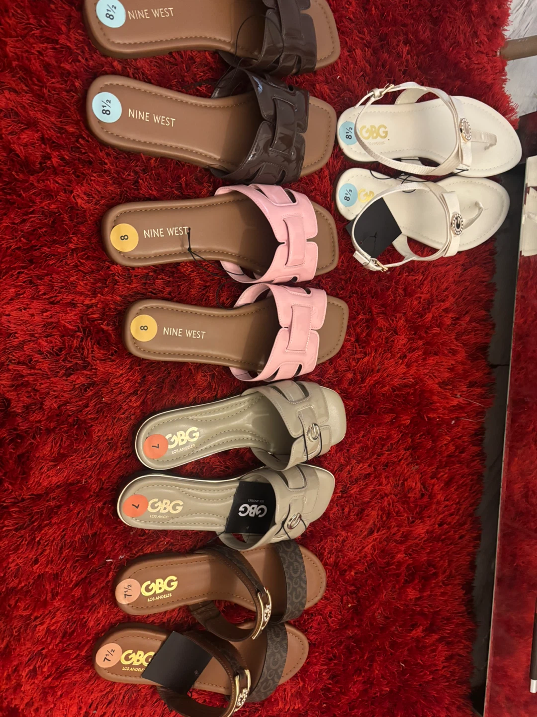 GBG Los Angeles Women's Sandals Size 7 1/2