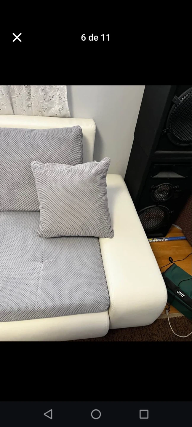 Sectional Sofa - Grey and White - Negotiable - photo 5