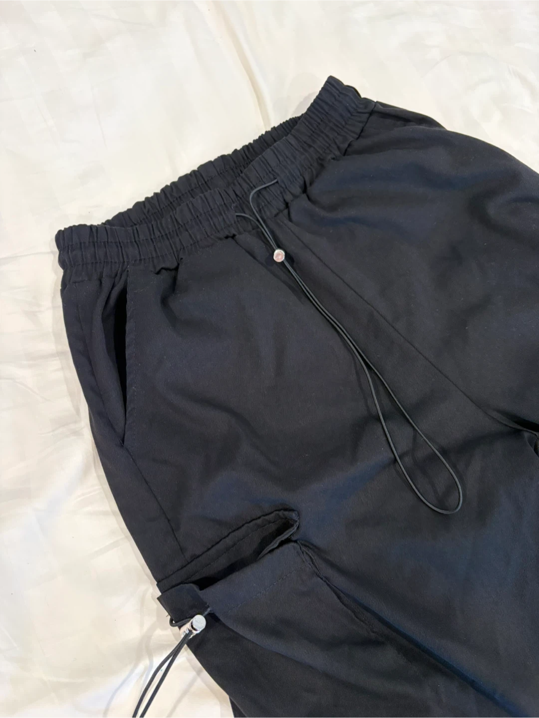 Black Cargo Pants - photo 2