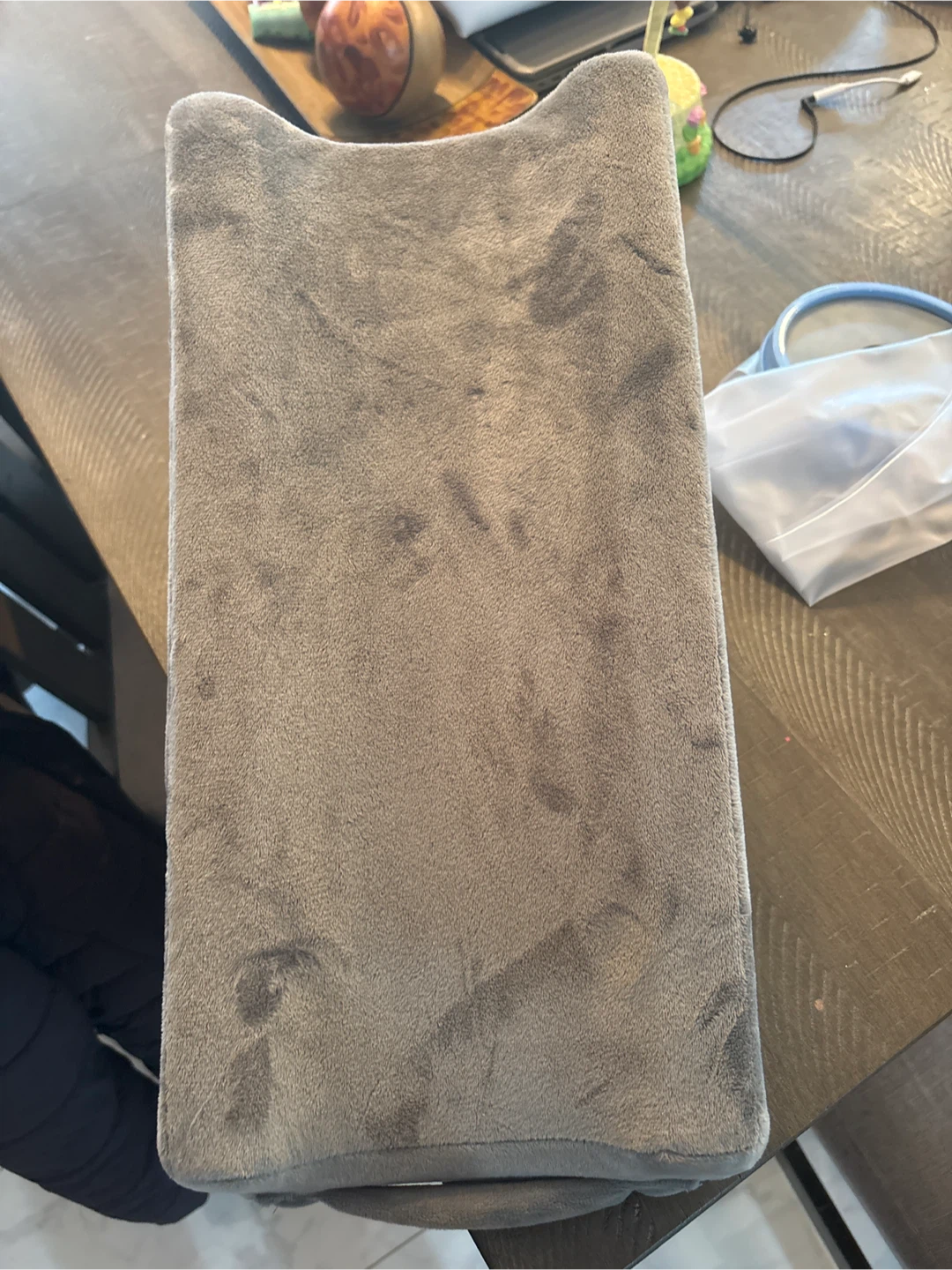 Grey Wedge Pillow used for arm or leg elevation - photo 2