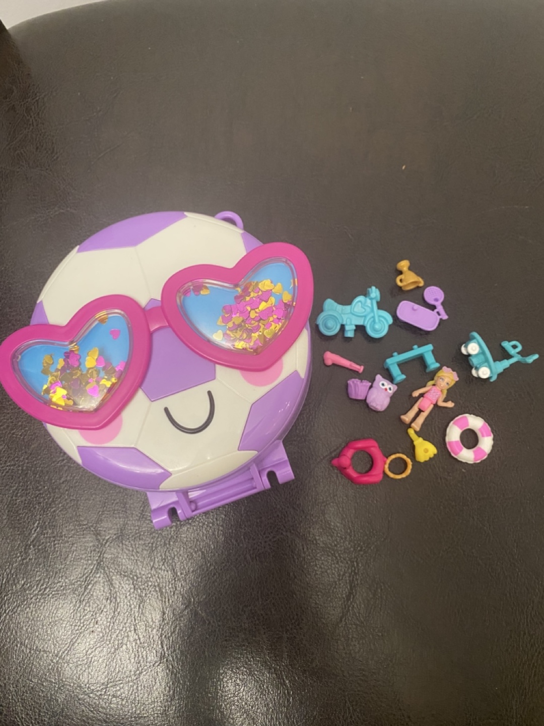 Polly Pocket Soccer Ball Playset with Accessories