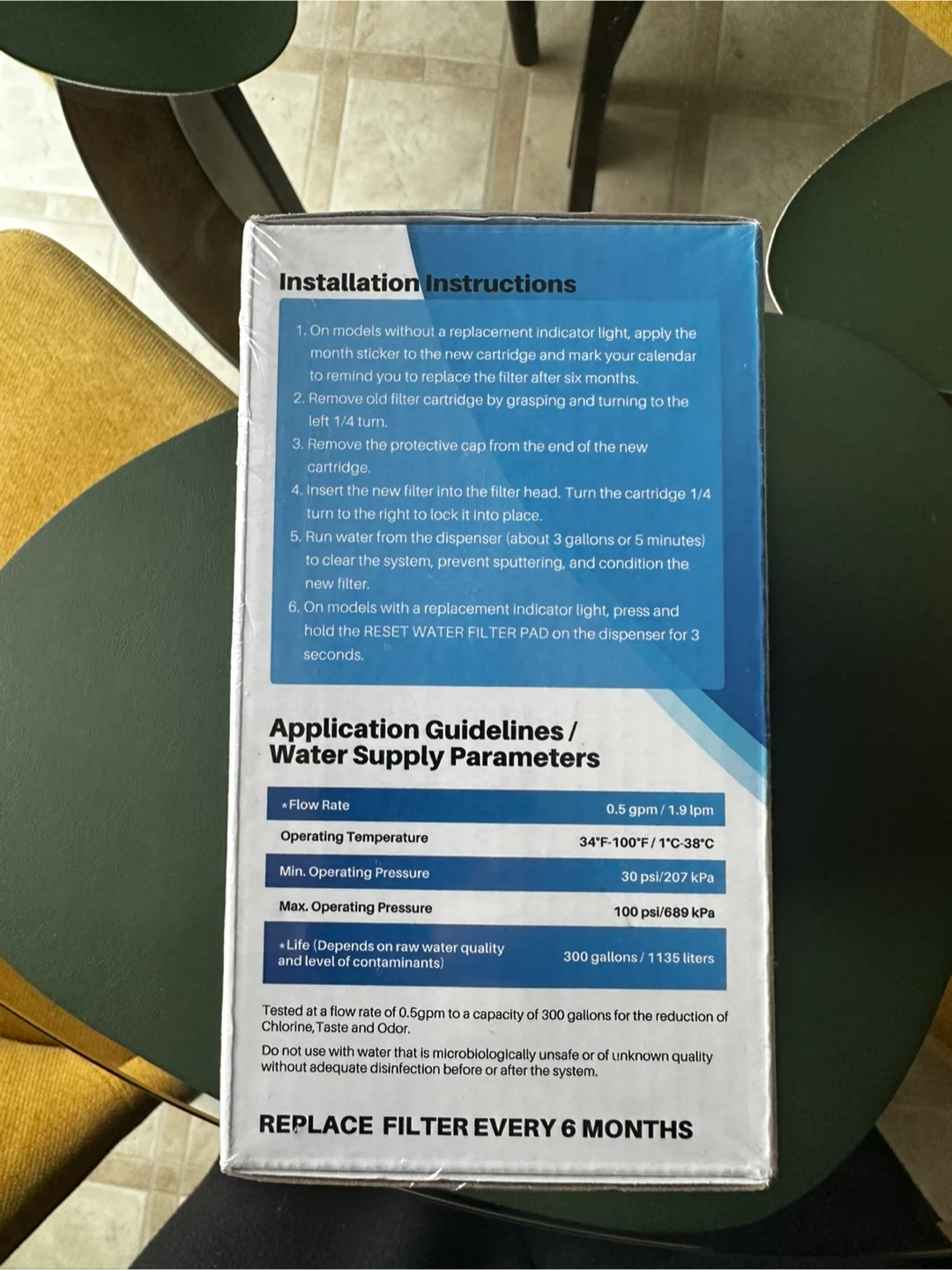 ICEPURE Refrigerator Water Filter RWF1100A Replacement - photo 3