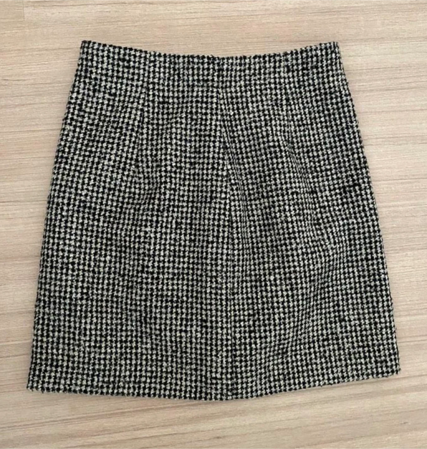 Houndstooth Mini Skirt - photo 3