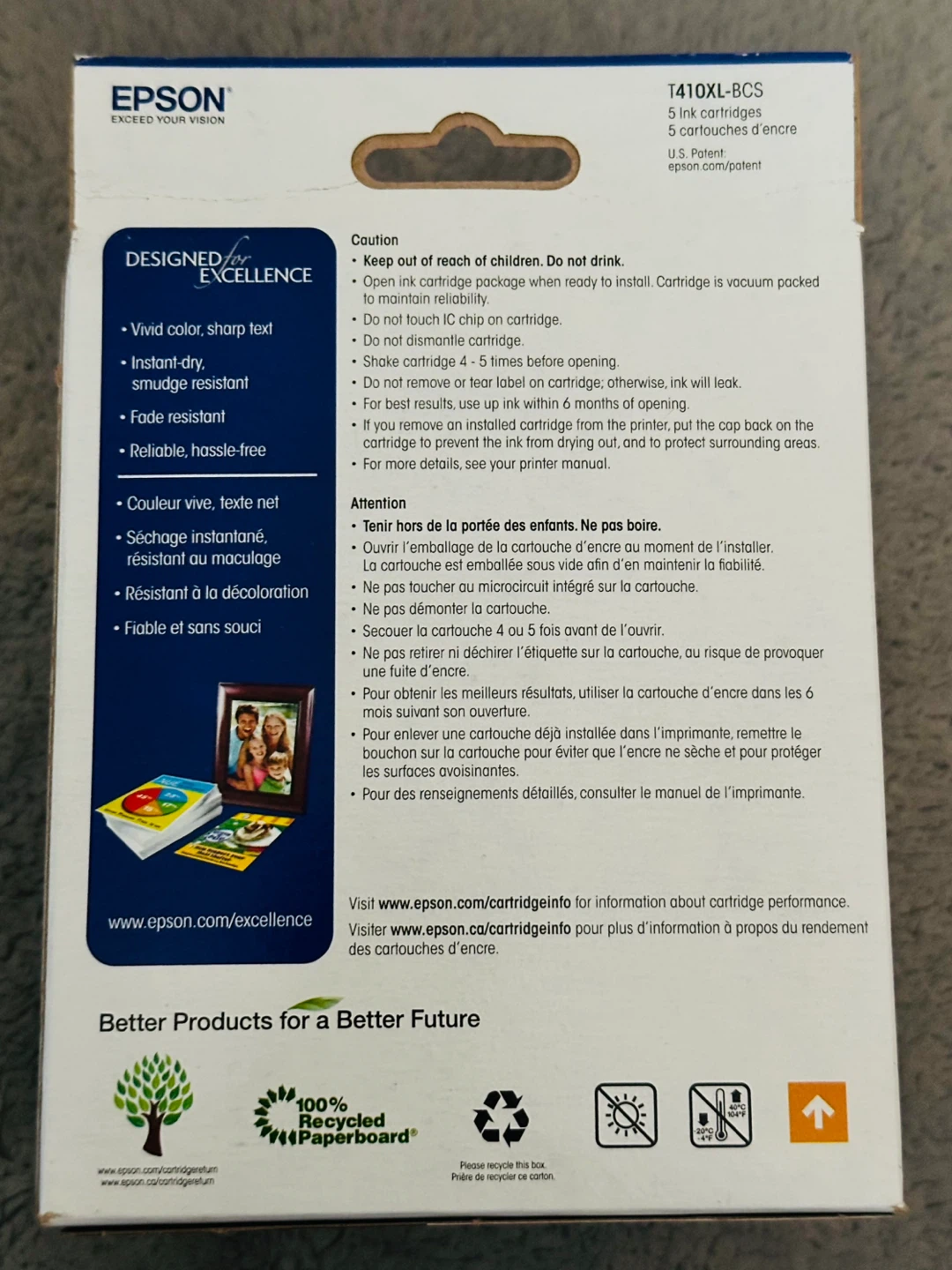 Epson 410XL T410XL-BCS Ink Cartridge Multi-Pack - photo 3