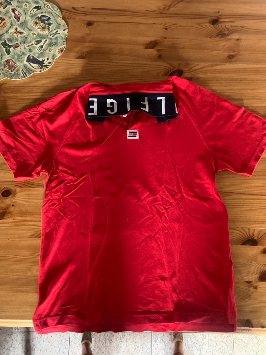 Tommy Hilfiger Red Polo Shirt [SPORT]
