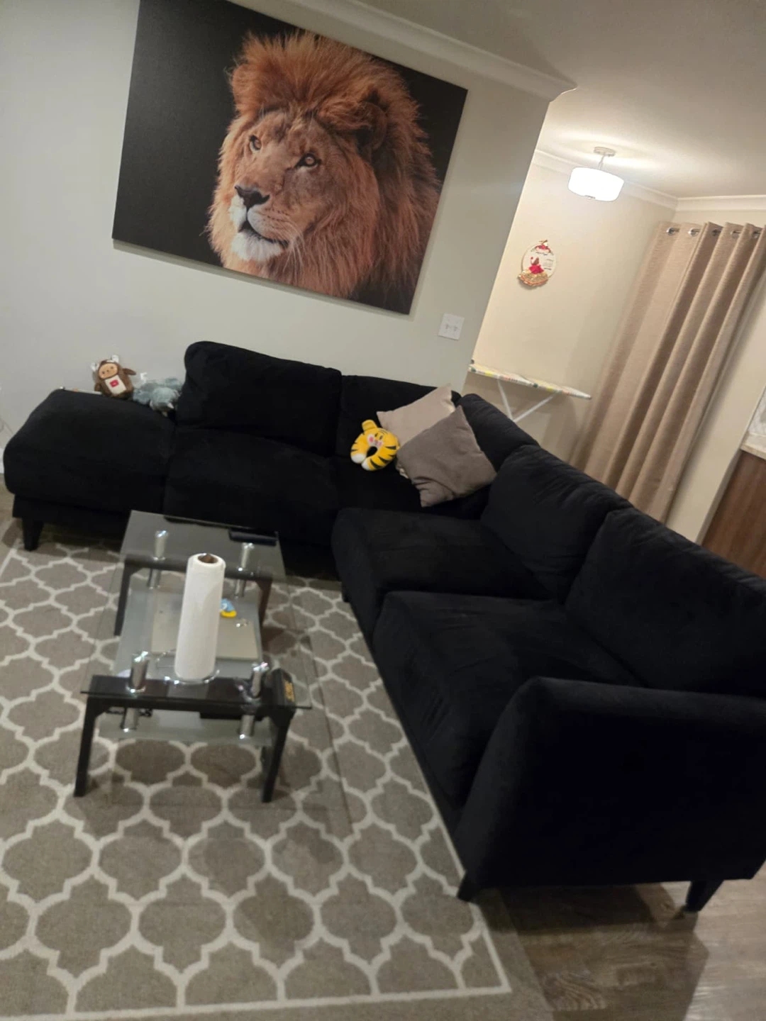 Black Sectional Sofa