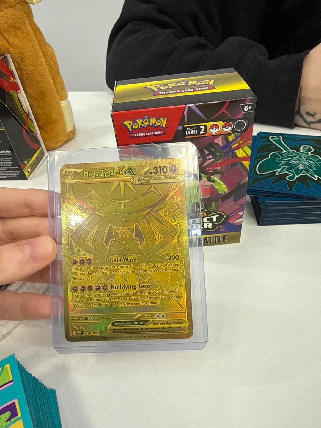 Mega Zygarde Ex Gold Perfect Order Pokémon