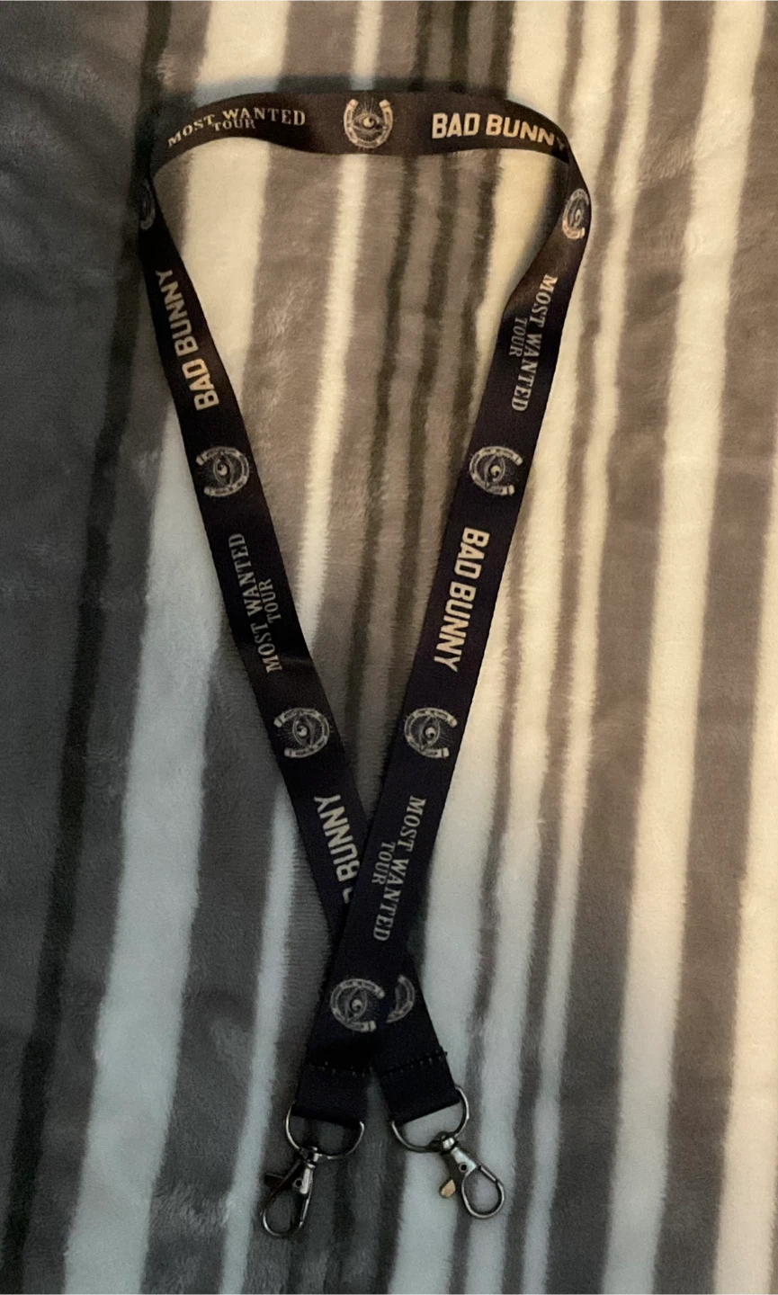 Bad Bunny Most Wanted Tour Lanyard