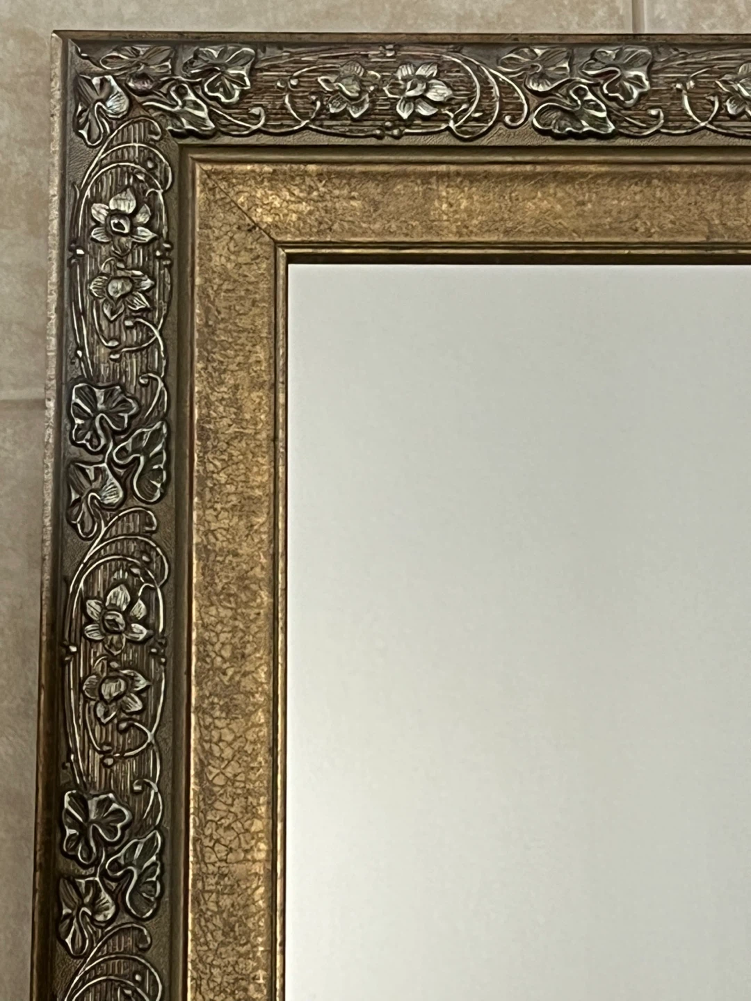 Ornate Gold Framed Mirror - photo 3