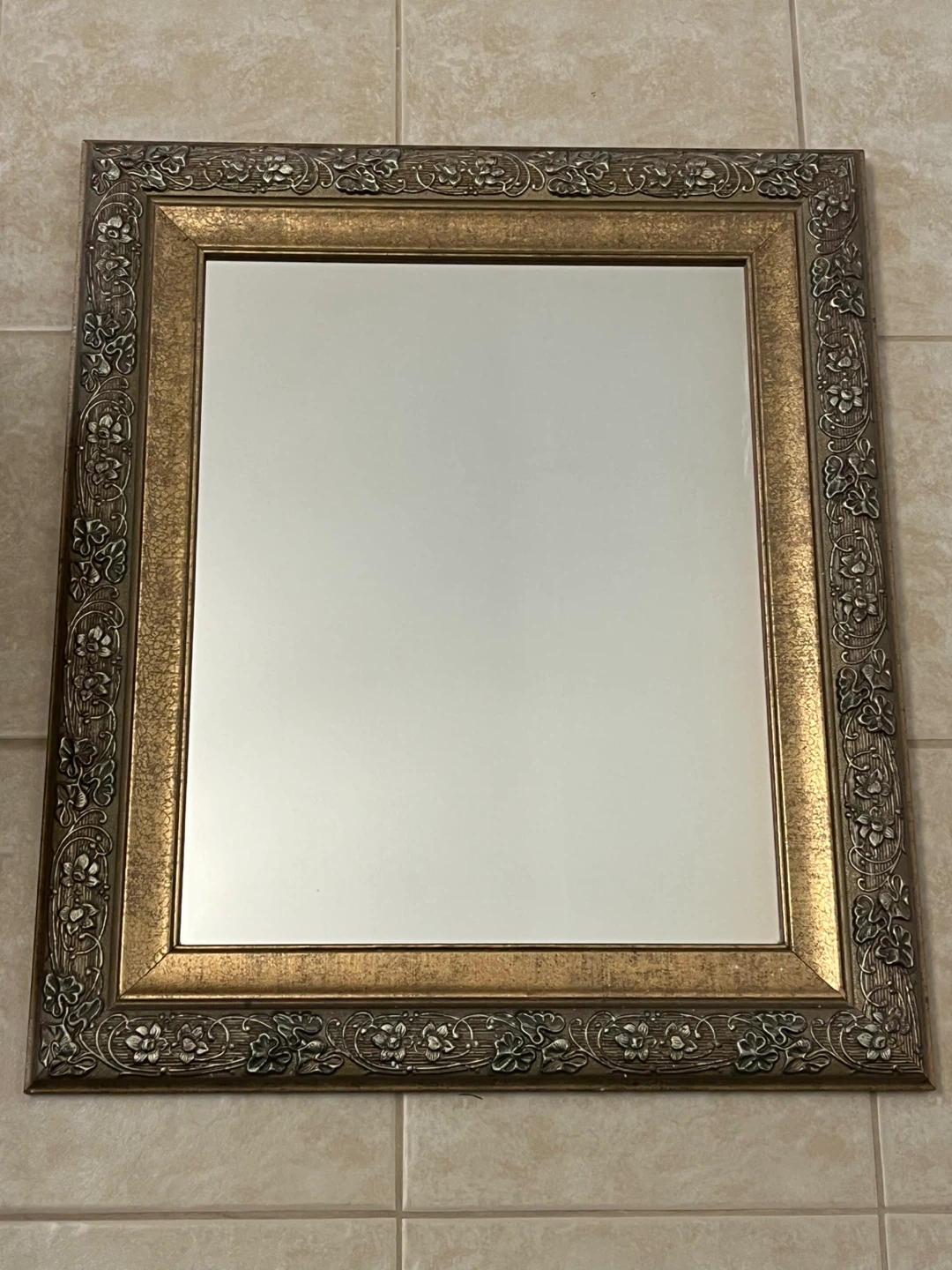 Ornate Gold Framed Mirror