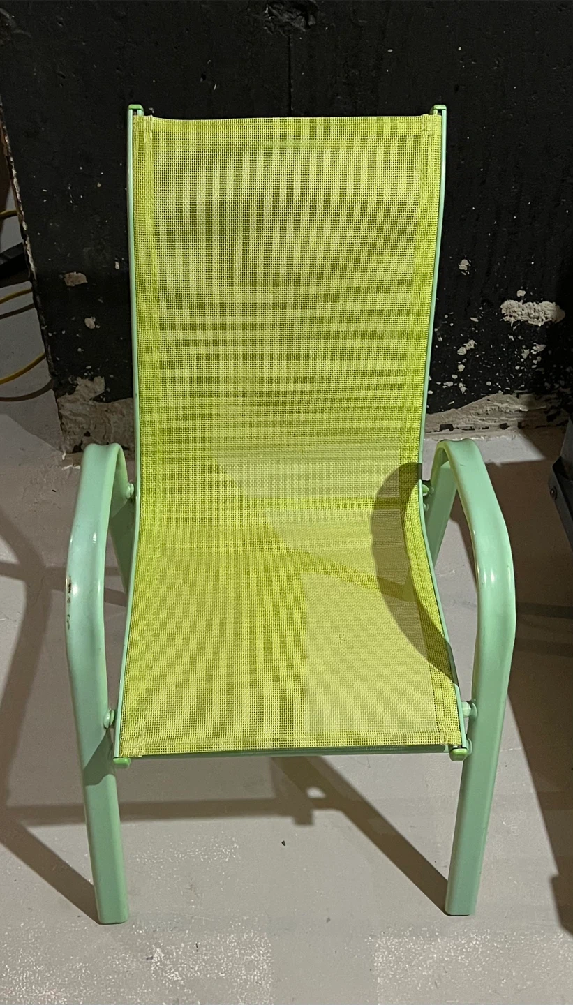 Kids Green Mesh Chair