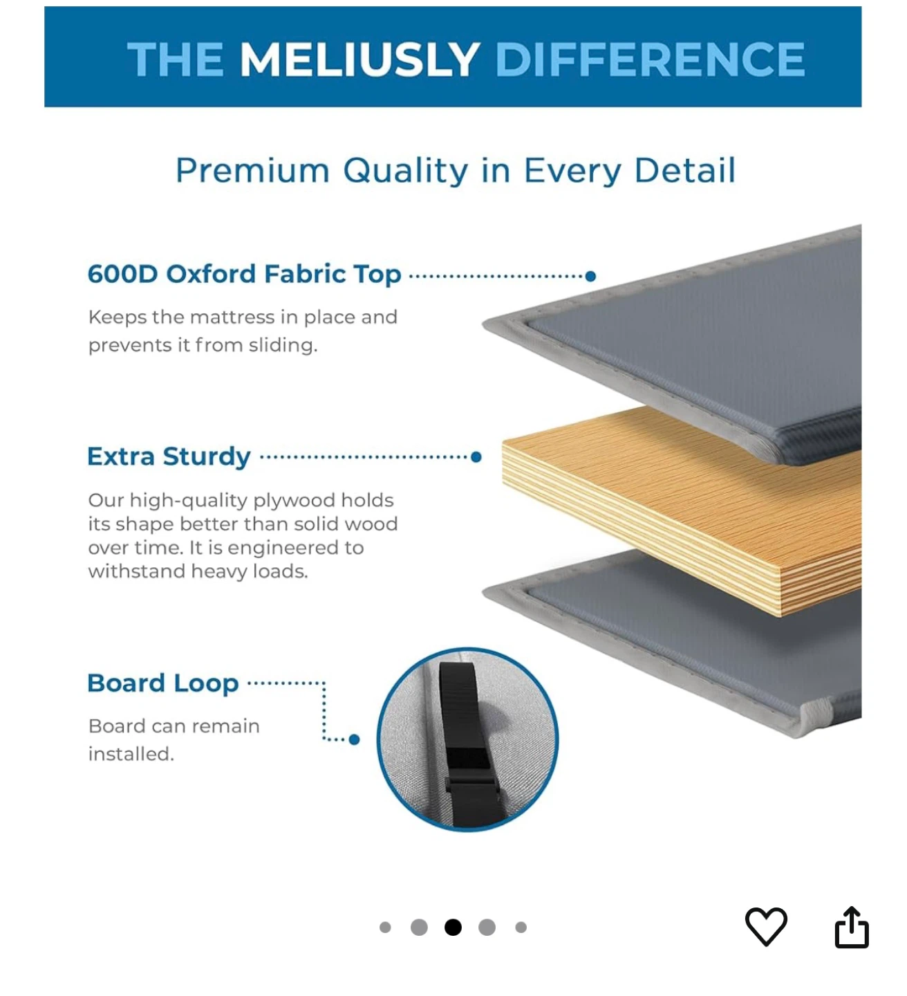 Meliusly Sofa Bed Support Board -brand new - photo 4