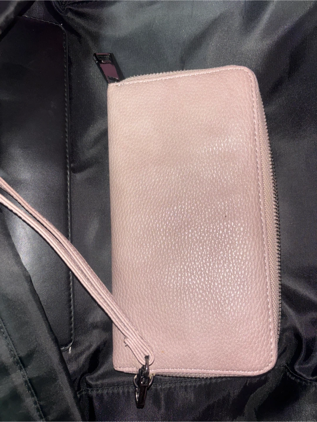 Pink Roots Leather Wristlet Wallet - photo 4