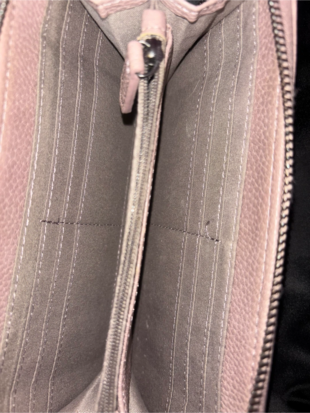 Pink Roots Leather Wristlet Wallet - photo 2