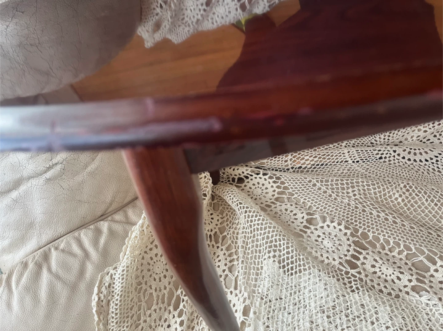 Oval Coffee Table set, with round end table - photo 5