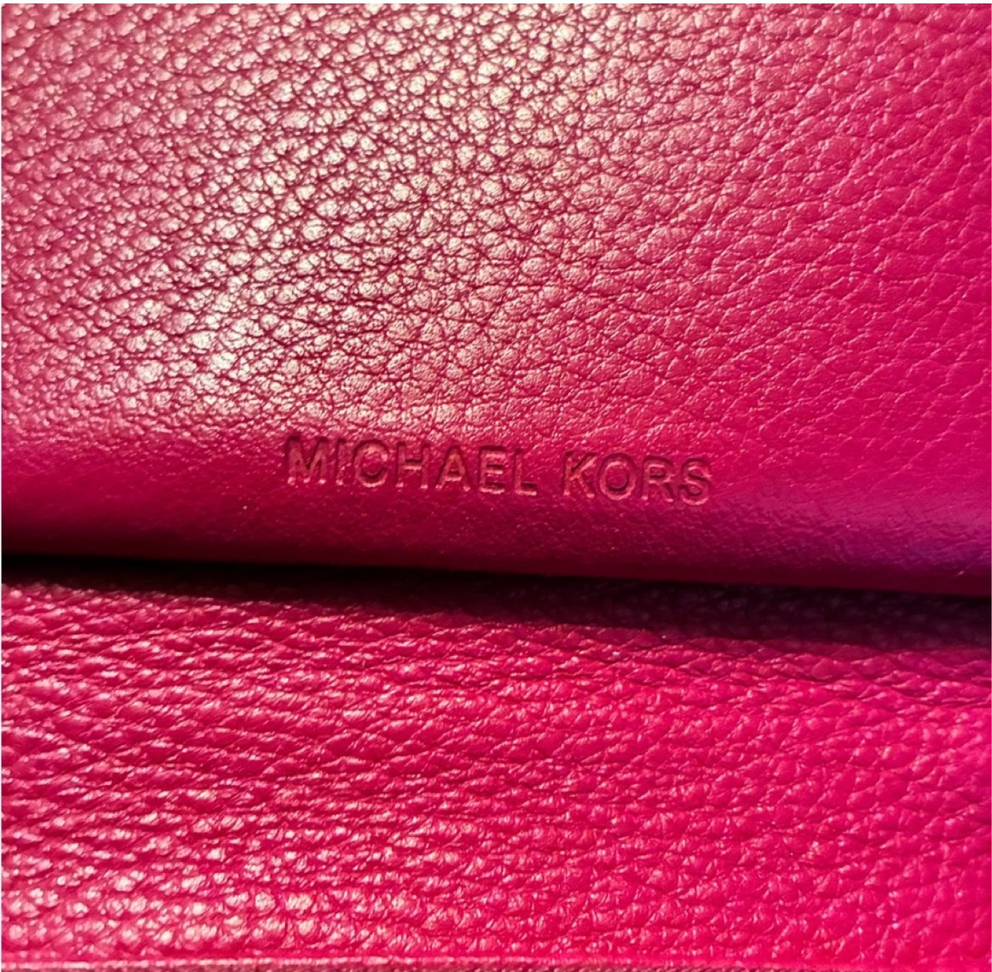 Michael Kors Pink Leather Wristlet Wallet - photo 2