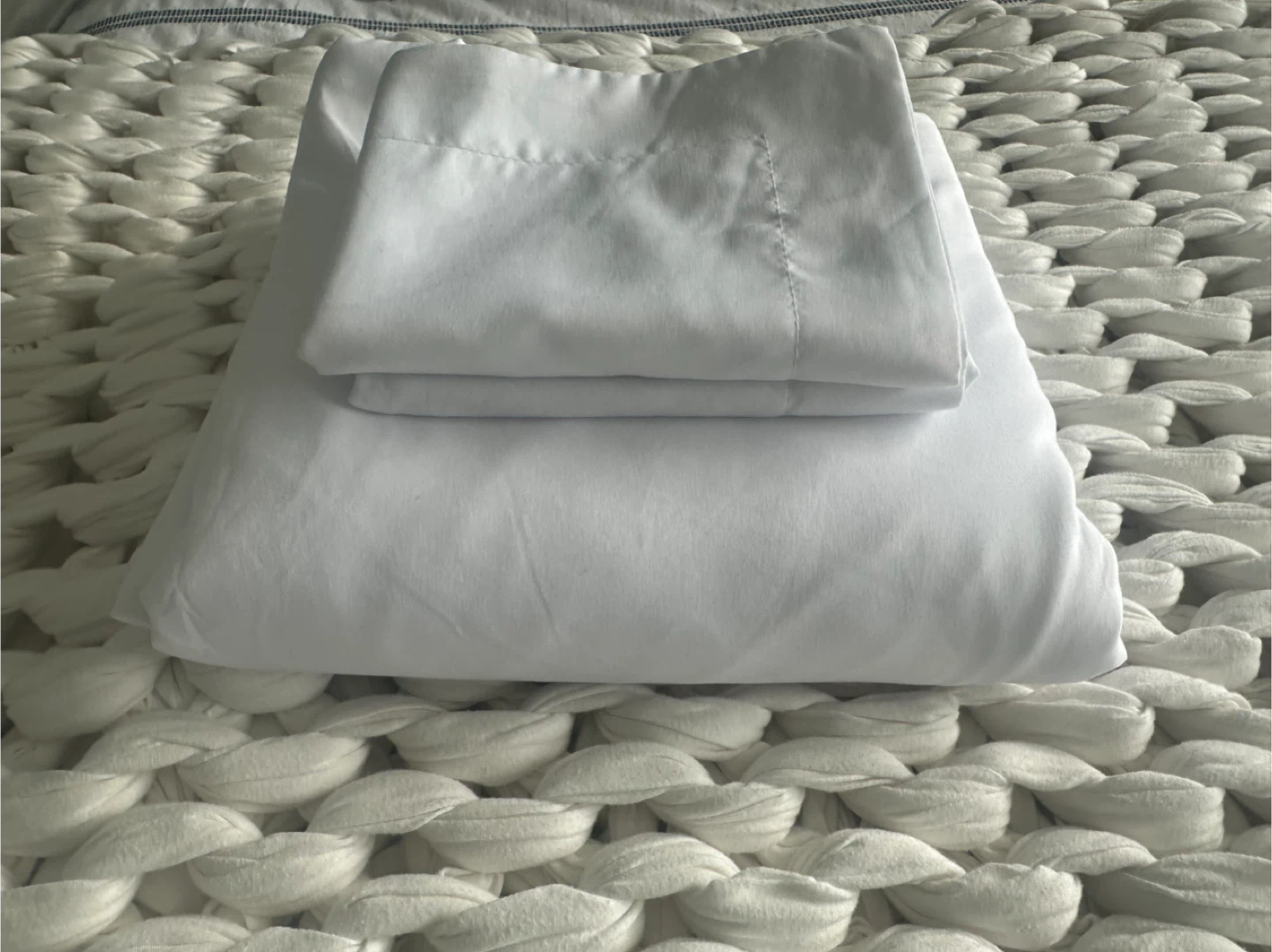 Benji Duvet Queen Cover Set - White