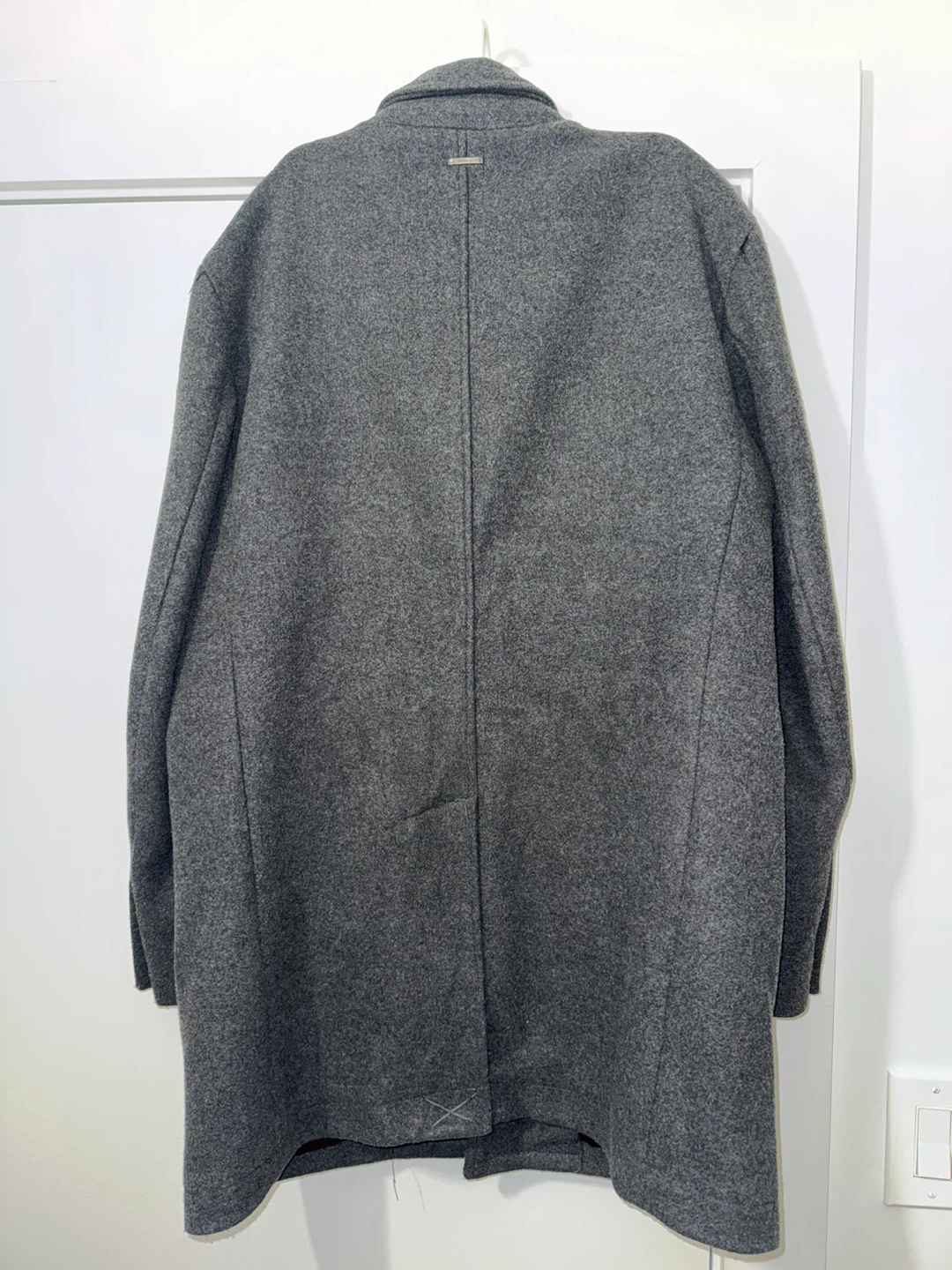 Michael Kors Men's Grey Stretch Wool Blend Coat - photo 2