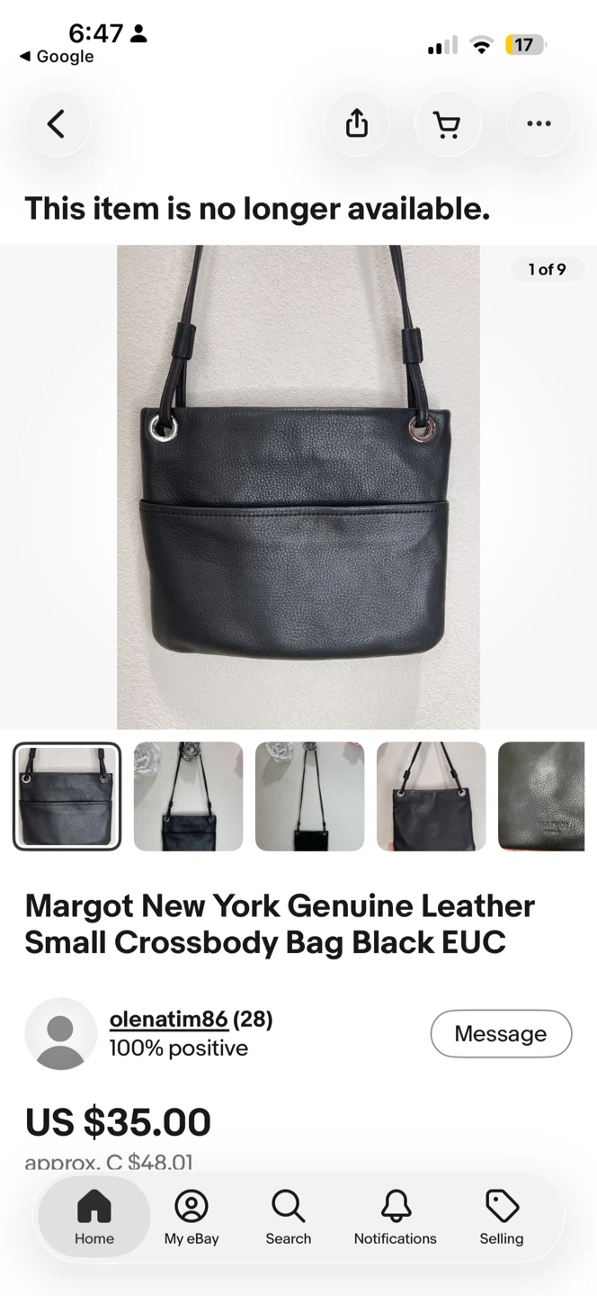 Margot New York Leather Small Crossbody Bag - photo 3