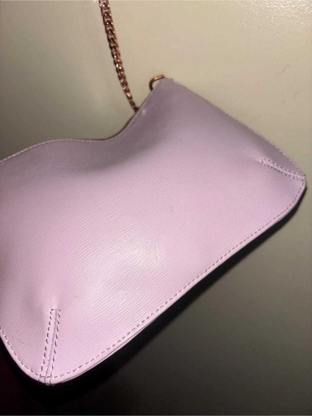 Ted Baker London Lavender Leather Clutch Bag - photo 3