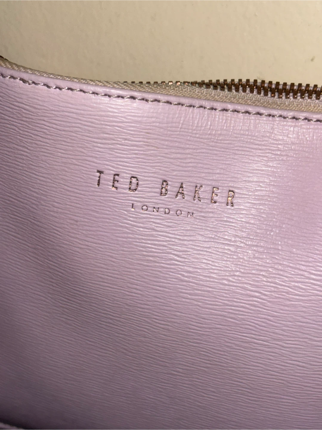 Ted Baker London Lavender Leather Clutch Bag - photo 2