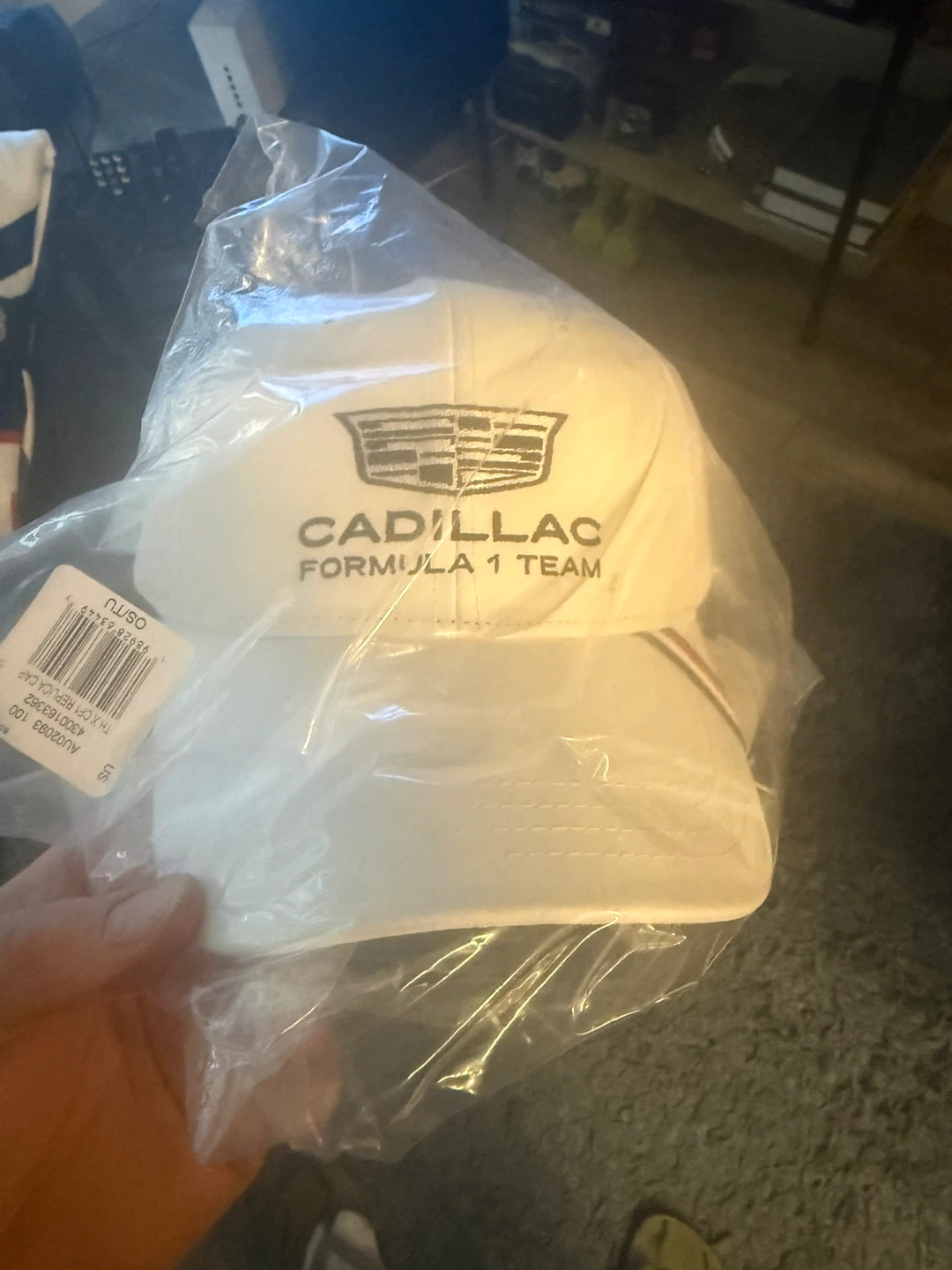 White Tommy Hilfiger Cadillac Formula 1 Team Hat - photo 2