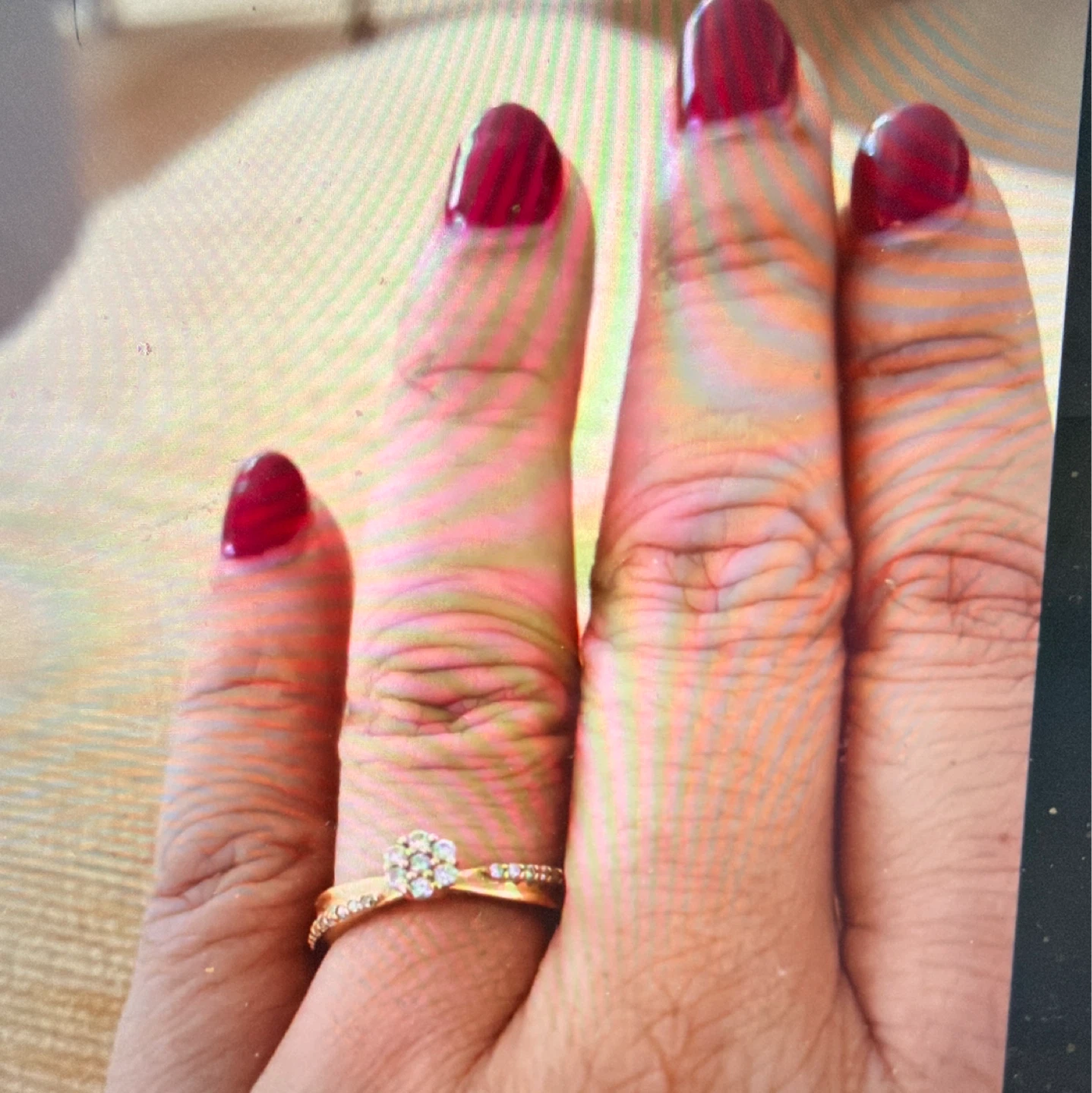 18 K Gold Diamond Ring