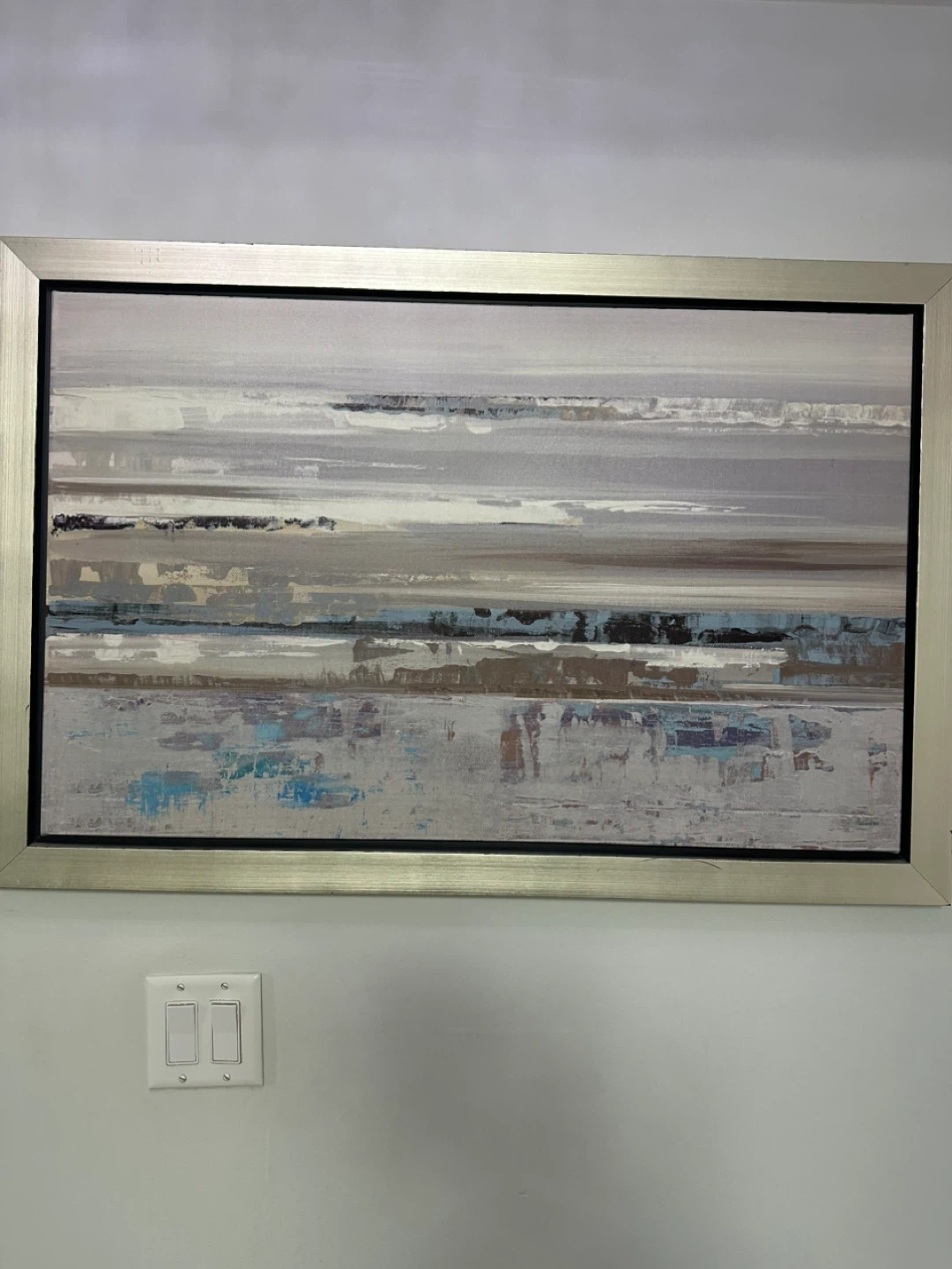 Framed Abstract Landscape Wall Art