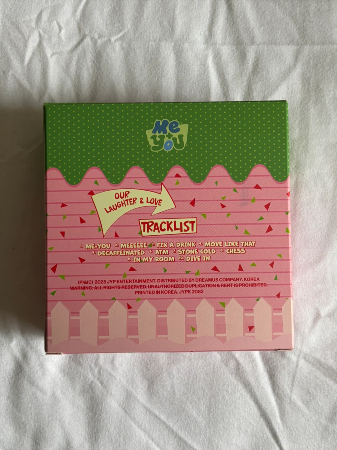 Twice - Ten: The Story Goes On (Party Lovely Edition) Kpop Album - photo 3