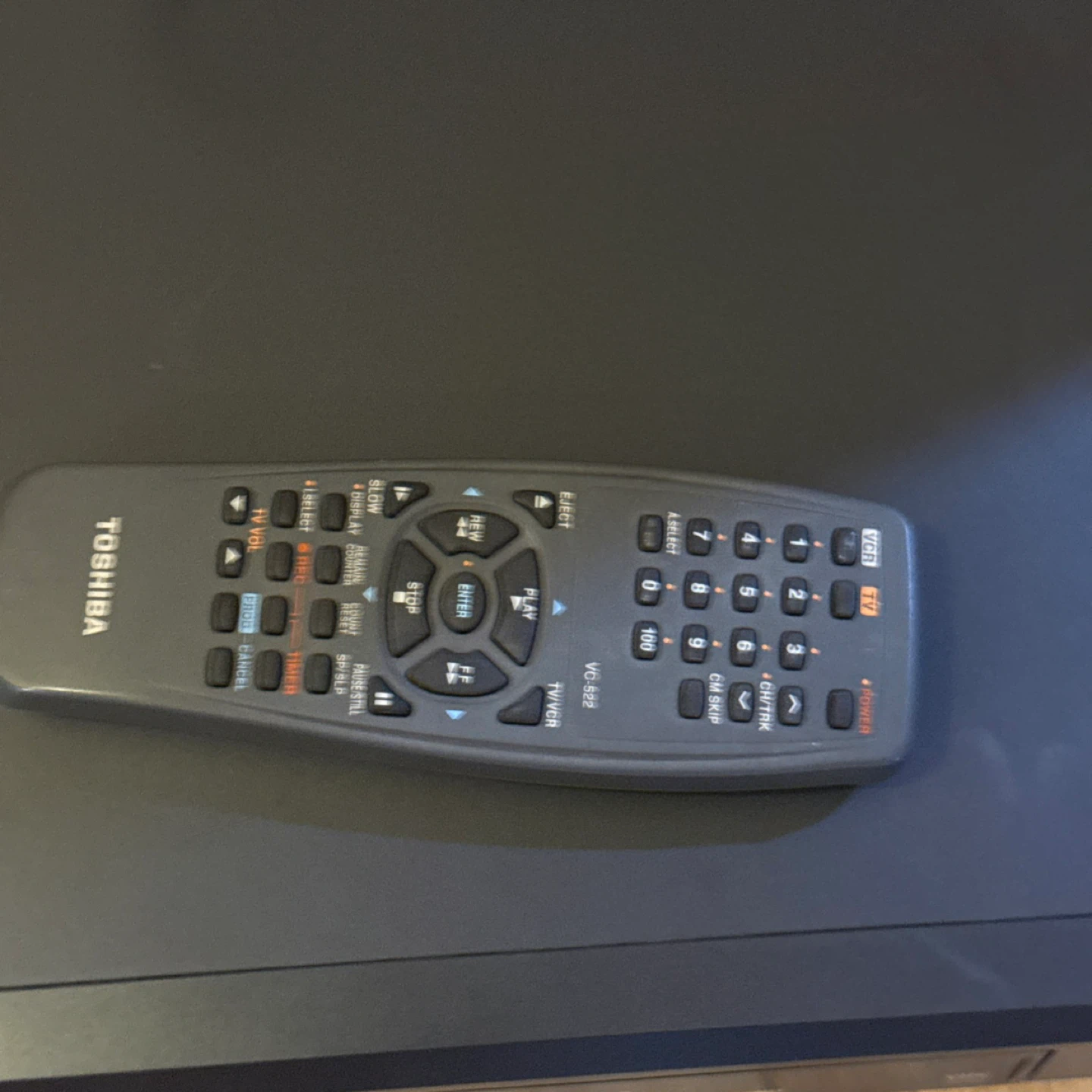 Toshiba 4-Head Hi-Fi Video Cassette Recorder VCR with Remote - photo 2