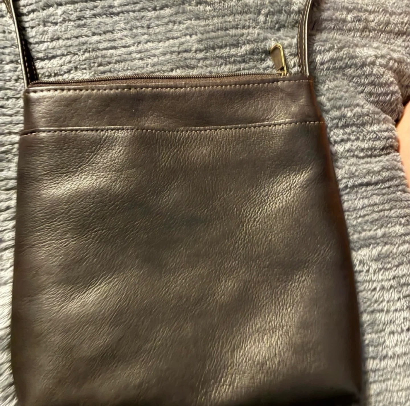 Le Donne Brown Leather Crossbody Bag - photo 4