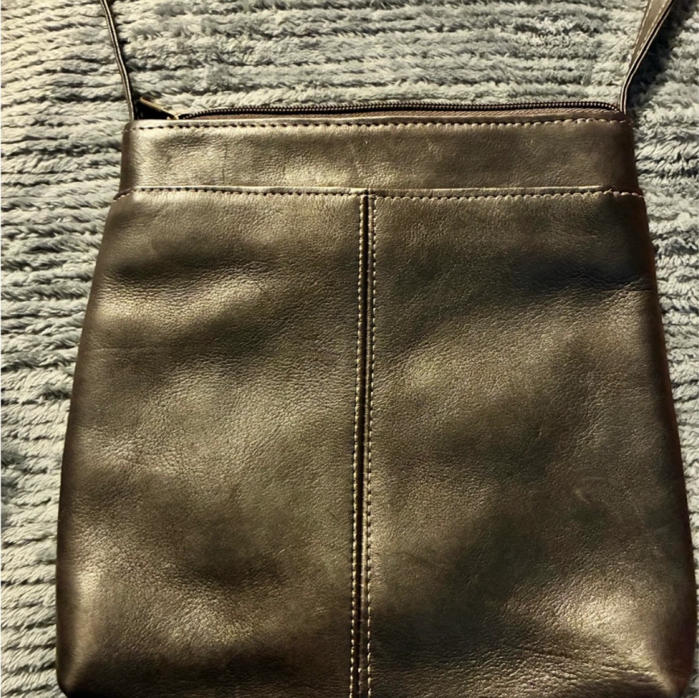 Le Donne Brown Leather Crossbody Bag - photo 5