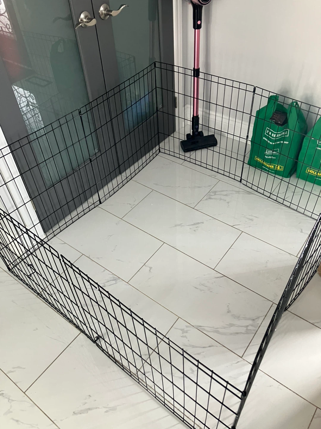 Black Metal Pet Playpen/Exercise Pen
