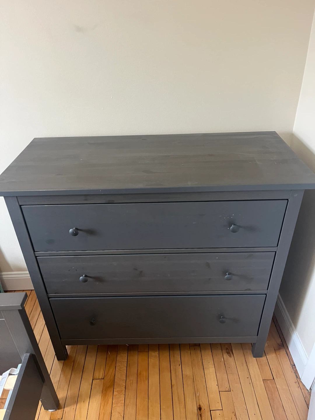 IKEA Hemnes 3-Drawer Chest - Gray