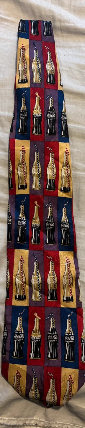 Coca-Cola Bottle Pattern Necktie - photo 3