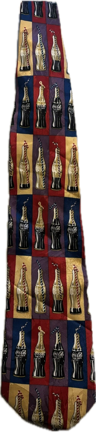 Coca-Cola Bottle Pattern Necktie