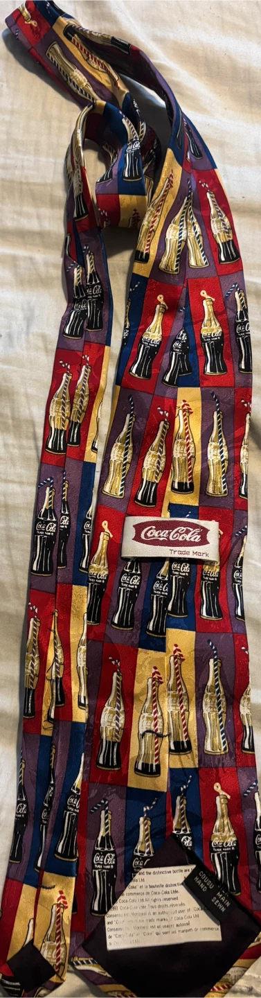 Coca-Cola Bottle Pattern Necktie - photo 2